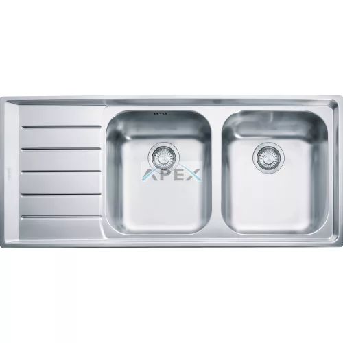 FRANKE Neptune NEX 621 balos Inox mosogatótálca (101.0040.736)