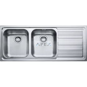   FRANKE Logica LLX 621 jobbos Inox mosogatótálca (101.0150.851)