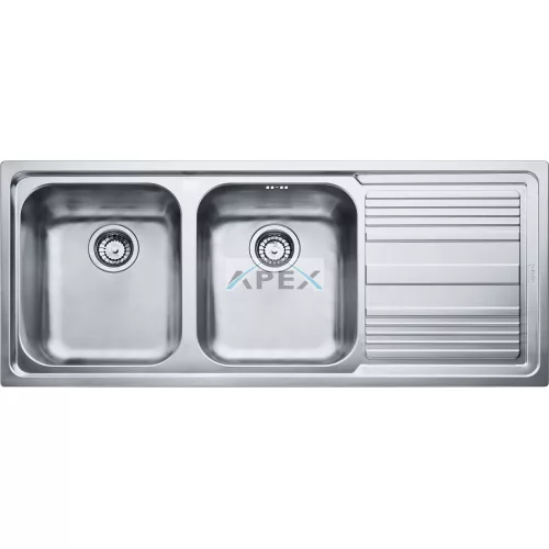 FRANKE Logica LLX 621 jobbos Inox mosogatótálca (101.0150.851)