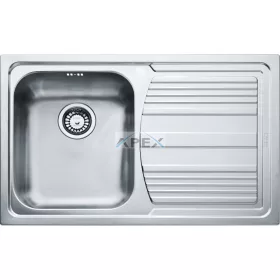   FRANKE Logica LLX 611 jobbos Inox mosogatótálca (101.0152.578)