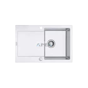   FRANKE Maris MRG 611-A gleccser fehér gránit mosogatótálca távvezérlővel (114.0055.697)