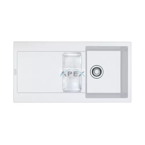 FRANKE Maris MRG 651-A gleccser fehér gránit mosogatótálca távvezérlővel (114.0055.823)