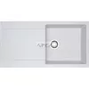 FRANKE Maris MRG 611-L gleccser fehér gránit mosogatótálca távvezérlő nélkül (114.0153.910)