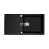 FRANKE Maris MRG 611-100 XL fekete gránit mosogatótálca távvezérlővel (114.0378.126)