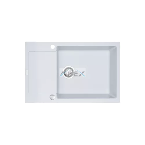 FRANKE Maris MRG 611-78 XL gleccser fehér gránit mosogatótálca távvezérlővel (114.0479.022)