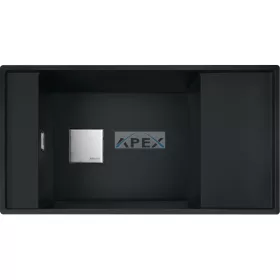   FRANKE Fresno FSG 611-87 matt fekete gránit mosogatótálca távvezérlővel (114.0627.323)