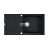 FRANKE Maris MRG 611-100 XL matt fekete gránit mosogatótálca távvezérlővel (114.0627.363)