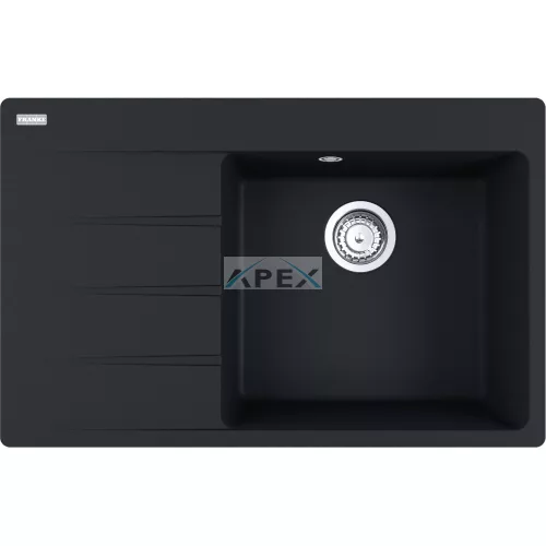 FRANKE Centro CNG 611-78 A balos matt fekete gránit mosogatótálca távvezérlővel (114.0627.620)