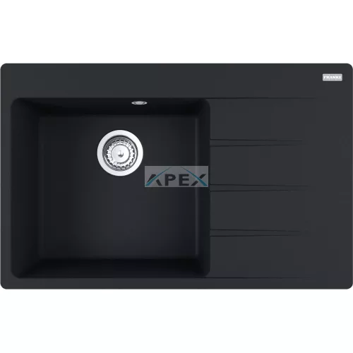 FRANKE Centro CNG 611-78 A jobbos matt fekete gránit mosogatótálca távvezérlővel (114.0627.651)