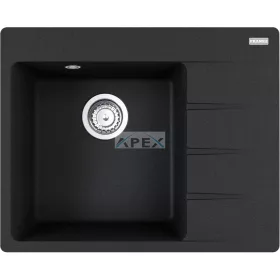   FRANKE Centro CNG 611-62 A jobbos fekete gránit mosogatótálca távvezérlővel (114.0627.656)