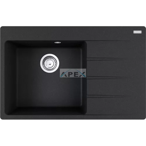 FRANKE Centro CNG 611-78 A jobbos fekete gránit mosogatótálca távvezérlővel (114.0627.658)