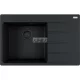FRANKE Centro CNG 611-78 A jobbos Black collection matt fekete gránit mosogatótálca távvezérlővel (114.0658.592)