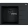FRANKE Centro CNG 611-62 A jobbos Black collection matt fekete gránit mosogatótálca távvezérlővel (114.0658.594)
