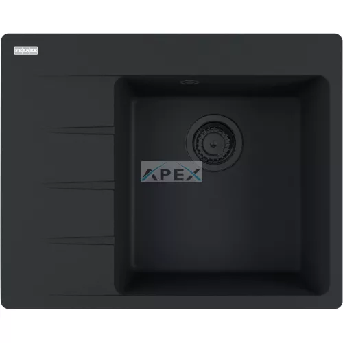 FRANKE Centro CNG 611-62 A balos Black collection matt fekete gránit mosogatótálca távvezérlővel (114.0658.595)