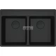 FRANKE Maris MRG 610-35-35 TL matt fekete gránit mosogatótálca távvezérlő nélkül (114.0661.674)