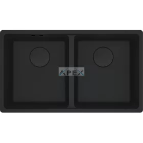   FRANKE Maris MRG 610-35-35 matt fekete gránit mosogatótálca távvezérlő nélkül (114.0661.682)