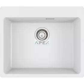   FRANKE Maris MRG 610-54 FTL gleccser fehér gránit mosogatótálca távvezérlő nélkül (114.0661.698)