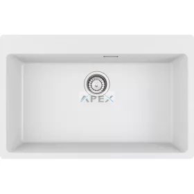   FRANKE Maris MRG 610-73 FTL gleccser fehér gránit mosogatótálca távvezérlő nélkül (114.0661.706)