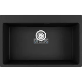   FRANKE Maris MRG 610-73 FTL fekete gránit mosogatótálca távvezérlő nélkül (114.0661.711)