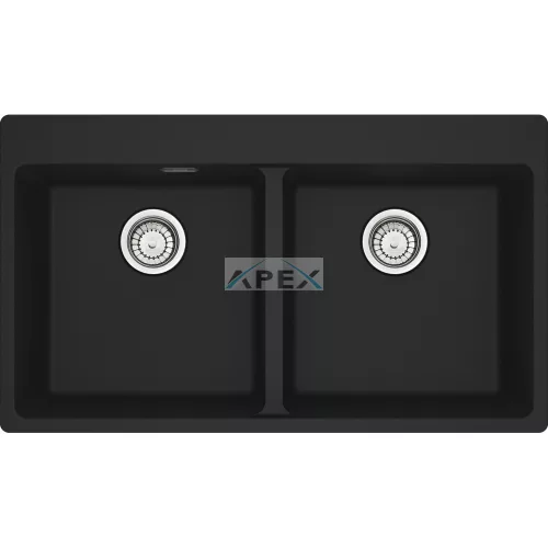 FRANKE Maris MRG 620-39-39 FTL matt fekete gránit mosogatótálca távvezérlő nélkül (114.0666.362)