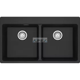   FRANKE Maris MRG 620-39-39 FTL fekete gránit mosogatótálca távvezérlő nélkül (114.0666.363)