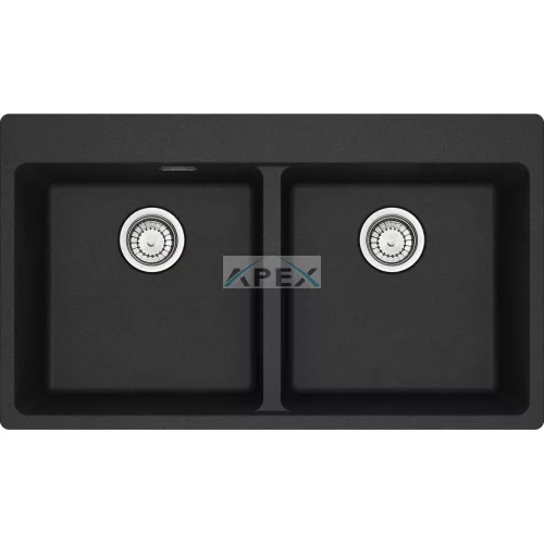 FRANKE Maris MRG 620-39-39 FTL fekete gránit mosogatótálca távvezérlő nélkül (114.0666.363)