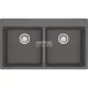 FRANKE Maris MRG 620-39-39 FTL kőszürke gránit mosogatótálca távvezérlő nélkül (114.0666.364)
