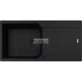   FRANKE Urban UBG 611-100 Black collection matt fekete gránit mosogatótálca távvezérlővel (114.0682.734)