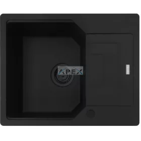   FRANKE Urban UBG 611-62 A Black collection matt fekete gránit mosogatótálca távvezérlővel (114.0682.735)