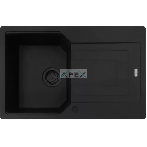 FRANKE Urban UBG 611-78 A Black collection matt fekete gránit mosogatótálca távvezérlővel (114.0682.736)