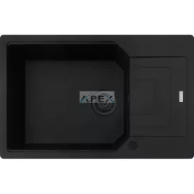   FRANKE Urban UBG 611-78 XL Black collection matt fekete gránit mosogatótálca távvezérlővel (114.0682.737)