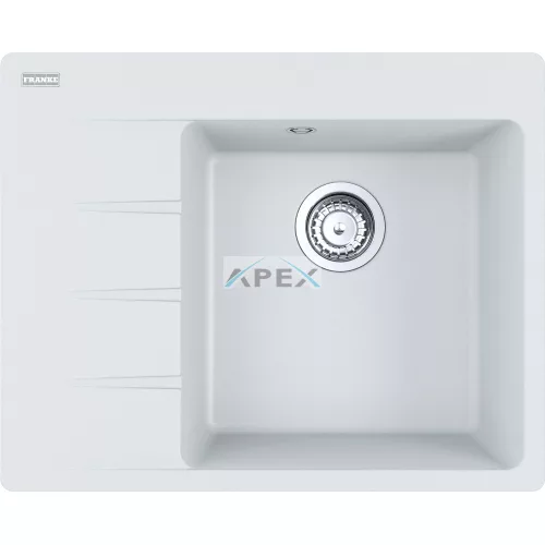 FRANKE Centro CNG 611-62 A balos gleccser fehér gránit mosogatótálca távvezérlővel (114.0685.106)