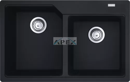 FRANKE Urban UBG 620-36-33 matt fekete gránit mosogatótálca távvezérlő nélkül (114.0686.761)