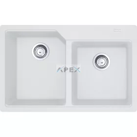   FRANKE Urban UBG 620-36-33 gleccser fehér gránit mosogatótálca távvezérlő nélkül (114.0686.766)