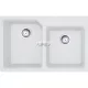 FRANKE Urban UBG 620-36-33 gleccser fehér gránit mosogatótálca távvezérlő nélkül (114.0686.766)