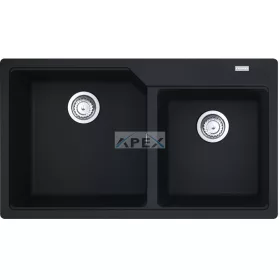   FRANKE Urban UBG 620-43-34 matt fekete gránit mosogatótálca távvezérlő nélkül (114.0686.774)