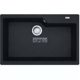  FRANKE Urban UBG 610-72 matt fekete gránit mosogatótálca távvezérlő nélkül (114.0686.806)