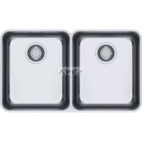   FRANKE Aton ANX 120-34-34 Inox munkalap alá szerelhető mosogatótálca (122.0536.341)