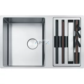   FRANKE BWX 120-41-27 Inox mosogatótálca munkalap alá szerelhető (122.0579.553)