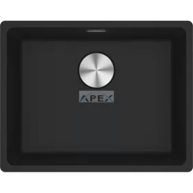   FRANKE Maris MRG 110-52 TL A matt fekete gránit mosogatótálca munkalap alá szerelhető távvezérlővel (125.0683.105)