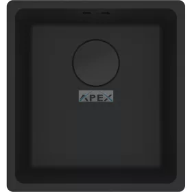   FRANKE Maris MRG 110-37 Black collection matt fekete gránit mosogatótálca munkalap alá szerelhető távvezérlő nélkül(125.0683.231)