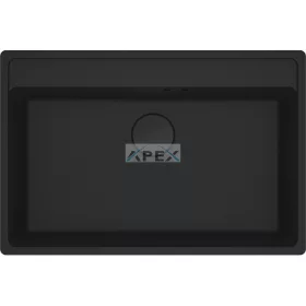   FRANKE Maris MRG 110-72 TL A Black collection matt fekete gránit mosogatótálca munkalap alá szerelhető távvezérlővel (125.0683.242)