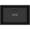 FRANKE Maris MRG 110-62 Black collection matt fekete gránit mosogatótálca munkalap alá szerelhető távvezérlő nélkül (125.0686.723)