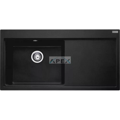 FRANKE Mythos MTG 611 jobbos fekete gránit mosogatótálca távvezérlővel (114.0476.996)