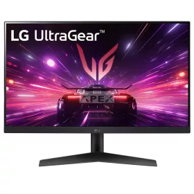   LG Gaming IPS monitor 23,8" 24GS60F-B, 1920x1080, 16:9, 180Hz, 300cd/m2, 1ms, HDMI/DisplayPort, HDR10