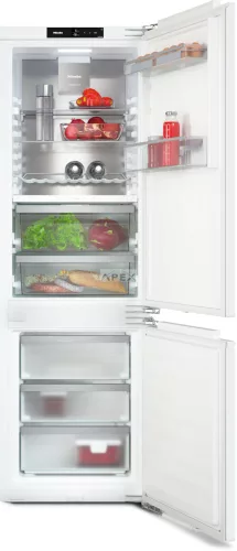 Miele KFN 7744 C Beépített hűtő-fagyasztó, 178 cm fülkemagasság