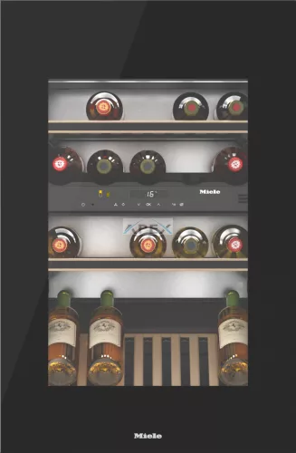 Miele KWT 6422 iG-1 Beépíthető borhűtő, 88 cm fülkemagasság