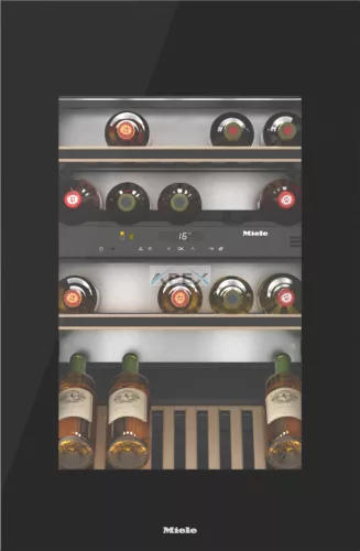 Miele KWT 6422 iG-1 Beépíthető borhűtő, 88 cm fülkemagasság