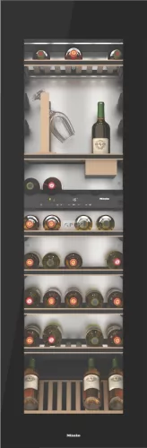 Miele KWT 6722 iGS-1 Beépíthető borhűtő, 178 cm fülkemagasság