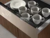 Miele ESW 7010 Fogantyú nélküli Gourmet edénymelegítő fiók, 14 cm magas,